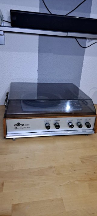 Tocadiscos Vintage Cosmo 3501