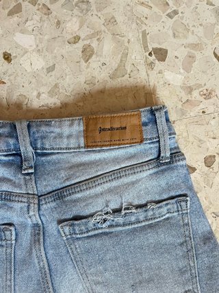 Shorts vaqueros Stradivarius tiro alto