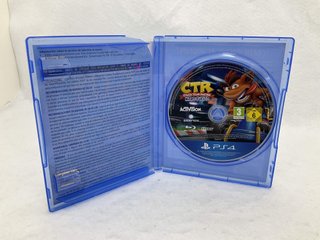 crash team racing nitro fueled ps4