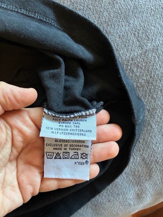Polo Ralph Lauren Negro Talla XXL