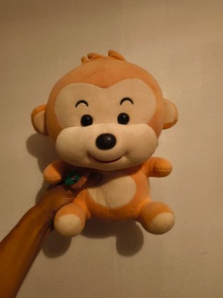 Peluche Mono Naranja