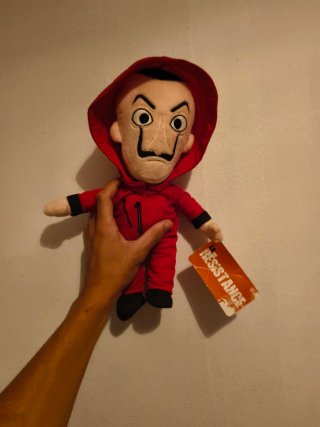 Peluche La Casa de Papel Rojo