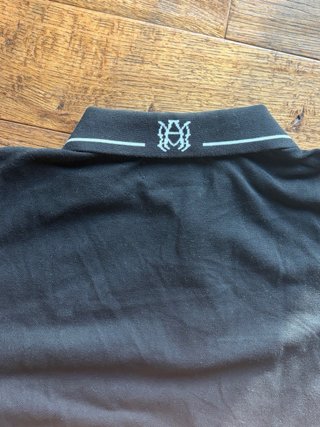 Polo Amiri Nero Uomo