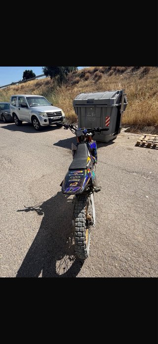 Rieju MRX Pro Enduro/Motocross Azul y Dorado