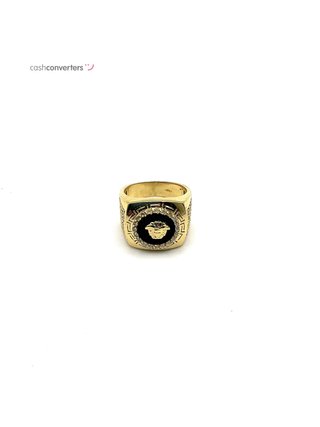 sello oro 18k con circonita