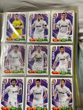 Adrenalyn 2011-12 cromos de futbol