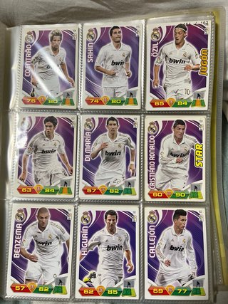 Adrenalyn 2011-12 cromos de futbol