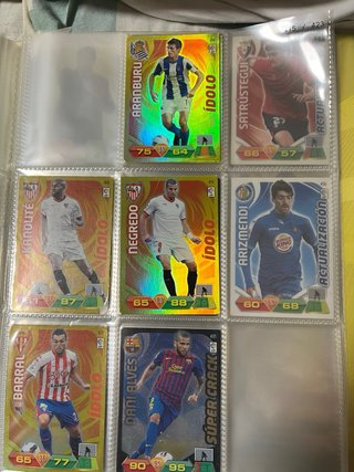 Adrenalyn 2011-12 cromos de futbol