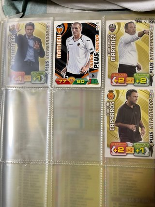 Adrenalyn 2011-12 cromos de futbol