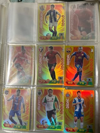 Adrenalyn 2011-12 cromos de futbol