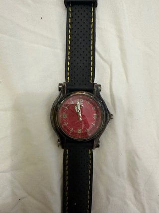Reloj Oakley Negro y Rojo
