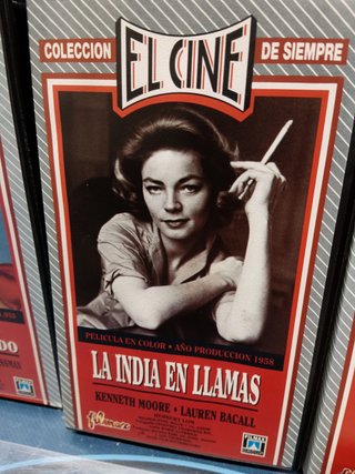 7 vhs, películas, Colección el cine de siempre