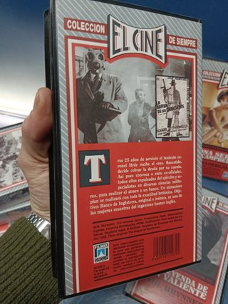 7 vhs, películas, Colección el cine de siempre