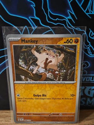 Mankey 098/191 Reverse Holo 🇪🇦 NM