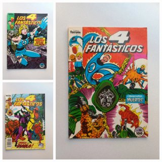 Lote 19 cómics Los 4 Fantásticos