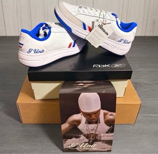 Reebok G-Unit G6 Blancas y Azules
