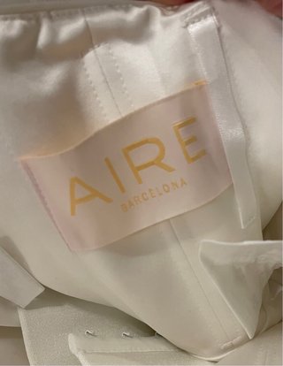 Vestido de Novia Blanco (Aire Barcelona)