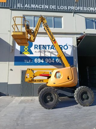 Alquiler plataforma Haulotte HA16PX 16 m