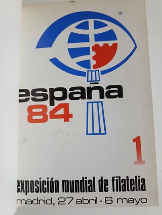 Exposición Mundial Filatelia España 1984