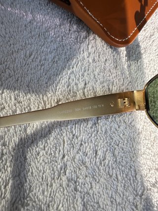 Gafas de sol Céline SIN ESTRENAR doradas y verdes