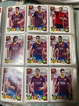 Adrenalyn 2013-2014 cromos de futbol