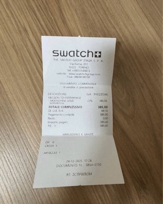 Swatch Mission to Earthphase Moonshine Gold