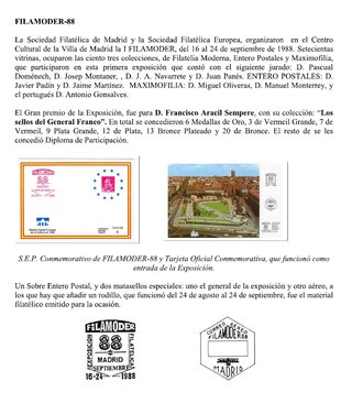 EXFILNA 98 y FILAMODER 98 Catálogos