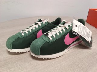 Nike Cortez Mujer Verde y Rosa
