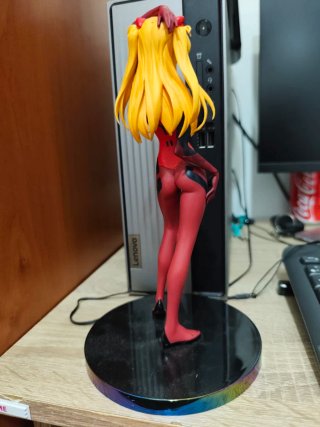 Figura Asuka Evangelion Original + Peana