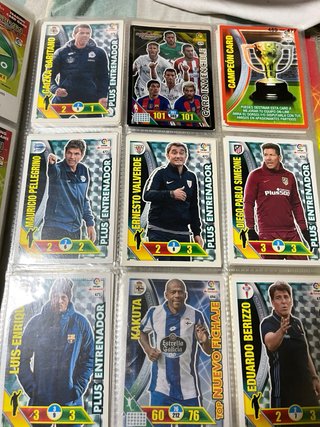 Adrenalyn 2016-2017 cromos de fútbol
