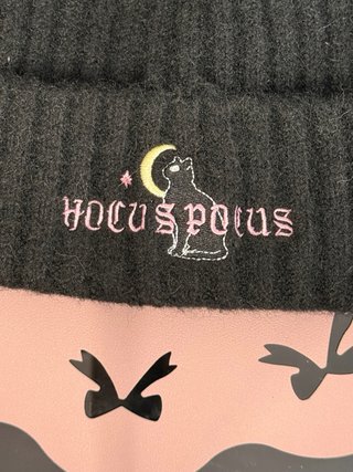 Gorro Disney Hocus Pocus Negro Orejas Gato
