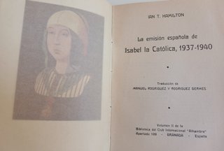 La Emisión Española de Isabel La Católica 1937-40