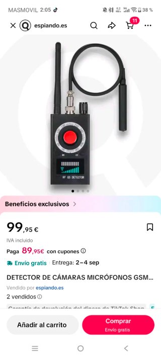 Detector RF GS