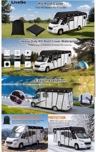 NUEVO! (65€) Funda Cubierta Techo Caravana