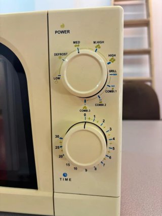 Microondas Mepamsa Amarillo
