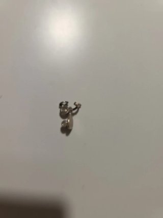 Colgante de plata con forma de triciclo
