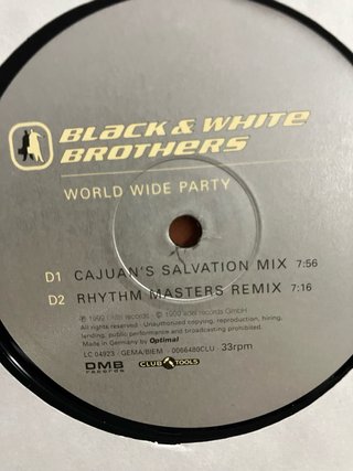 Doble vinilo Black & White Brothers -