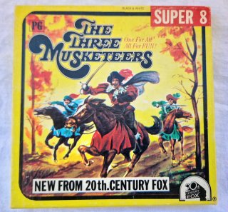Película Super 8 Los Tres Mosqueteros 1973