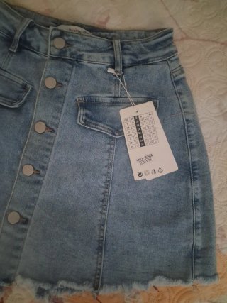 Falda pantalón vaquera
