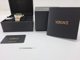 reloj pulsera premium caballero versace hellenyium chrono