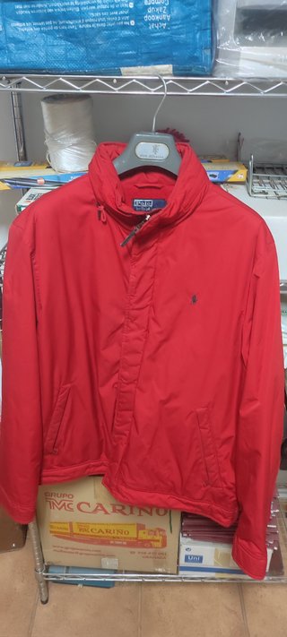 Chaqueta Impermeable Polo Ralph Lauren Roja