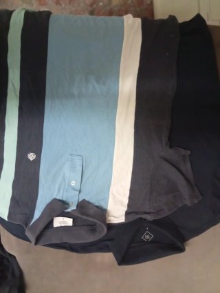 Lote 5 Polos Manga Corta Hombre Talla L/XL