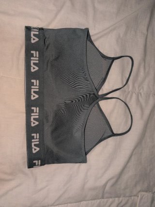 Top deportivo Fila gris