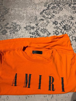 Camiseta Amiri Naranja