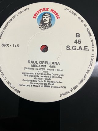 Vinilos Raul Orellana Gipsy Rhythm Toros