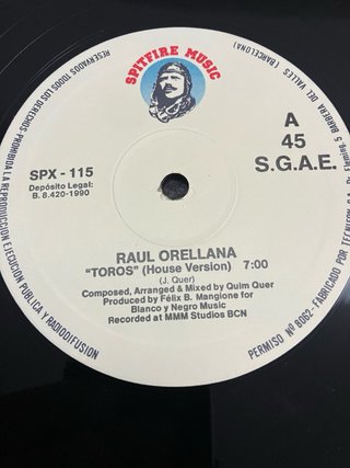 Vinilos Raul Orellana Gipsy Rhythm Toros