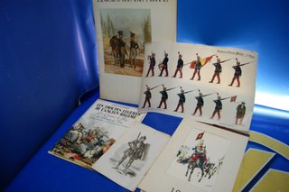 Colección láminas de soldados