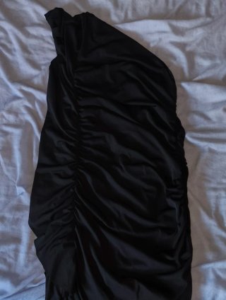 Vestido fiesta manga media talla S