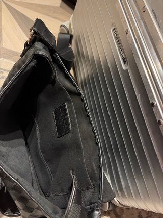 Bolso Louis Vuitton Negro Cuero Grande (ORIGINAL)