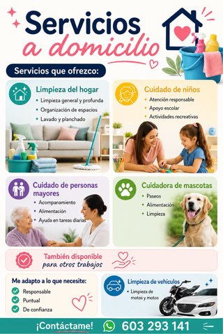Servicios a domicilio